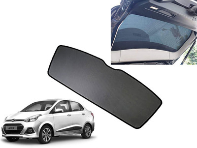 AUTO PEARL Rear Window Sun Shade For Hyundai Xcent(Black)