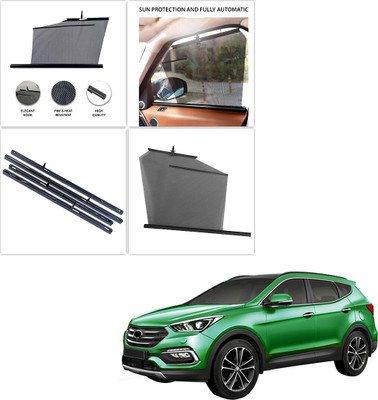SS FOR YOUR SMART NEEDS Side Window Sun Shade For Hyundai SantaFe(Black)