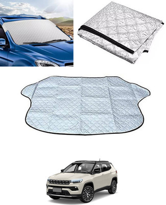 RKPSP Windshield Sun Shade For Jeep Compass(Silver)