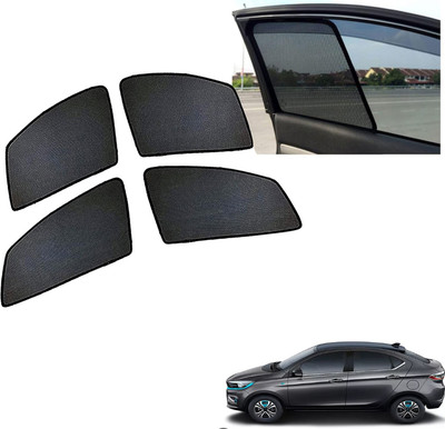 PEEPS STORE Side Window Sun Shade For Tata Tigor(Black)