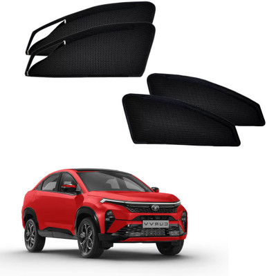 HARKRISH Side Window Sun Shade For Tata(Black)