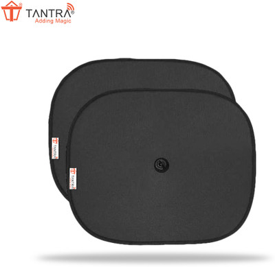 TANTRA Side Window Sun Shade For Universal For Car Universal For Car(Black)