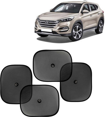 Kingsway Side Window, Rear Window, Windshield Sun Shade For Hyundai Tucson(Black)