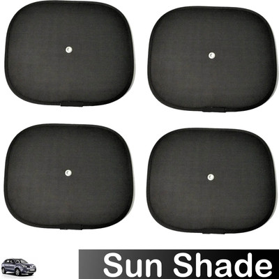 Rhtdm Side Window Sun Shade For Renault Koleos, Universal For Car(Black)
