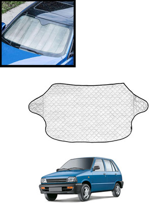 AYW Windshield Sun Shade For Maruti Suzuki 800(Silver)