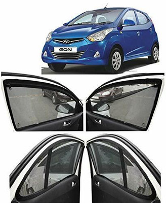 RAKRISH Rear Window, Side Window Sun Shade For Hyundai Eon(Black)