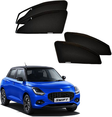HARKRISH Side Window Sun Shade For Maruti Suzuki New Swift(Black)