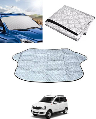 AYW Windshield Sun Shade For Mahindra Quanto(Silver)