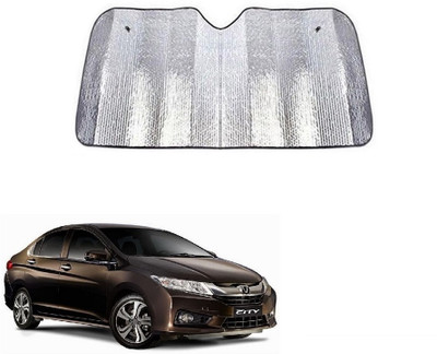 SPREADX Windshield Sun Shade For Honda City(Silver)