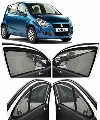 G ILIKA Rear Window, Side Window Sun Shade For Maruti Suzuki Ritz(Black)