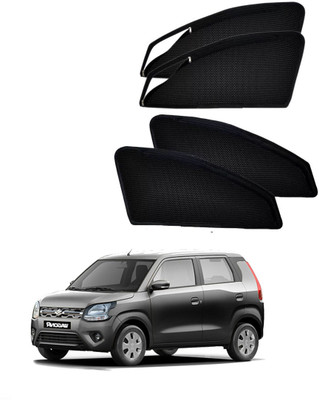 Crc Side Window Sun Shade For Maruti Suzuki WagonR(Black)