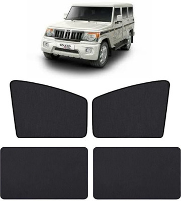RAKRISH Rear Window, Side Window Sun Shade For Mahindra Bolero(Black)