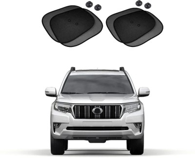 Shopone Rear Window, Side Window Sun Shade For Toyota Land Cruiser(Black)