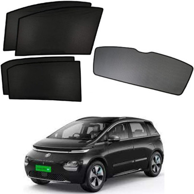 RAKRISH Rear Window, Side Window Sun Shade For MG Windsor EV(Black)