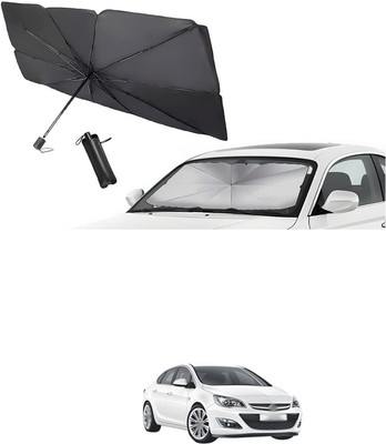 GONAMA Rear Window Sun Shade For Opel Astra(Silver)
