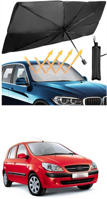 XZRTZ Windshield Sun Shade For GM Hummer H3(Black)
