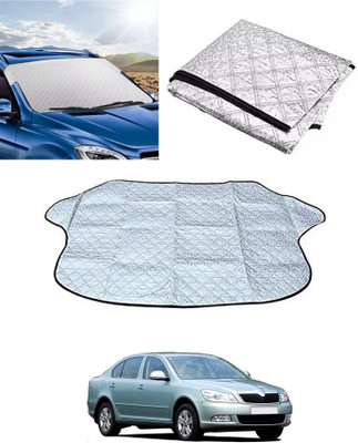 RKPSP Windshield Sun Shade For Skoda Laura(Silver)