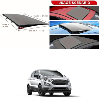 XZRTZ Sun Roof Sun Shade For Hyundai Elantra(Black)