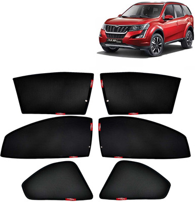 Kingsway Side Window, Rear Window Sun Shade For Mahindra XUV 500(Black)