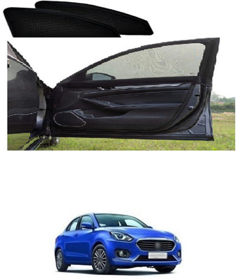 XZRTZ Side Window Sun Shade For Maruti Suzuki Alto K10(Black)