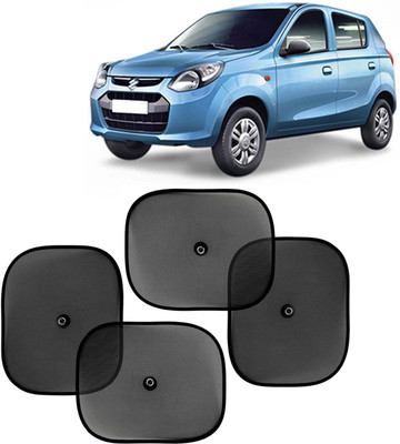 Kingsway Side Window, Rear Window, Windshield Sun Shade For Maruti Suzuki Alto 800(Black)