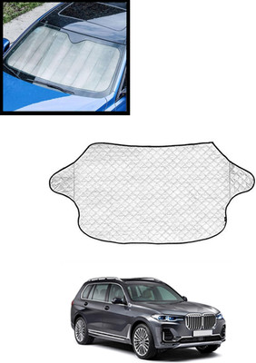 AYW Windshield Sun Shade For BMW Universal For Car(Silver)