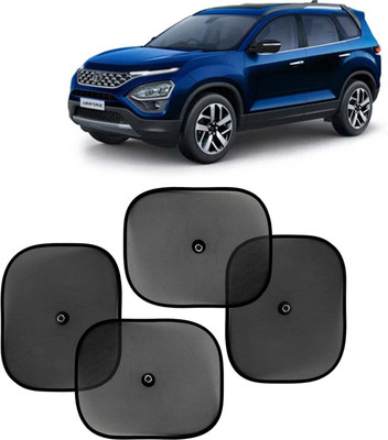 Kingsway Side Window, Rear Window, Windshield Sun Shade For Tata Safari(Black)