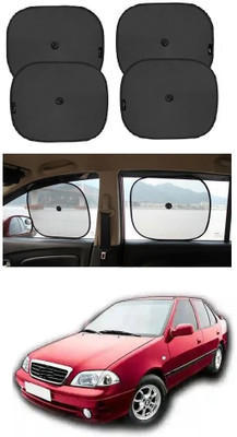 Suprozo Side Window, Rear Window Sun Shade For Maruti Suzuki Esteem, Universal For Car(Black)