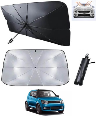 MATIES Windshield Sun Shade For Maruti Suzuki Ignis(Silver)