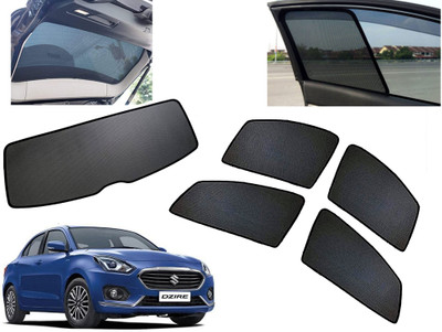 AUTO PEARL Side Window, Rear Window Sun Shade For Maruti Suzuki Swift Dzire(Black)