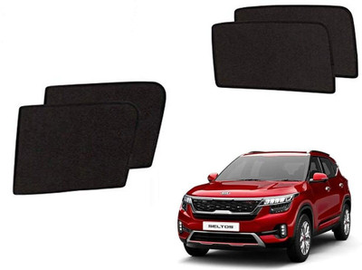 AUTO PEARL Side Window Sun Shade For Kia(Black)