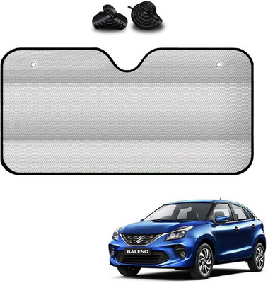 COSMOGEAR Windshield, Dashboard, Rear Window Sun Shade For Maruti Suzuki Baleno(Silver)