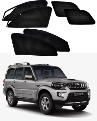 PEEPS STORE Side Window Sun Shade For Mahindra Scorpio(Black)