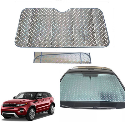 AUTO PEARL Dashboard, Windshield Sun Shade For Range Rover Evoque(Grey)