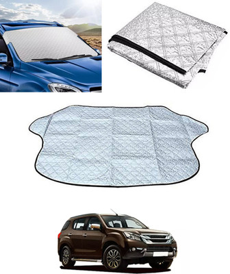 RKPSP Windshield Sun Shade For Isuzu Universal For Car(Silver)