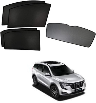 RAKRISH Rear Window, Side Window Sun Shade For Mahindra XUV 700(Black)