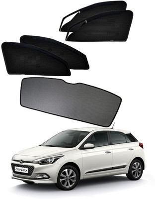RAKRISH Rear Window, Side Window Sun Shade For Hyundai i20 Elite(Black)