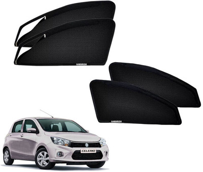 HARKRISH Side Window Sun Shade For Maruti Suzuki Celerio(Black)