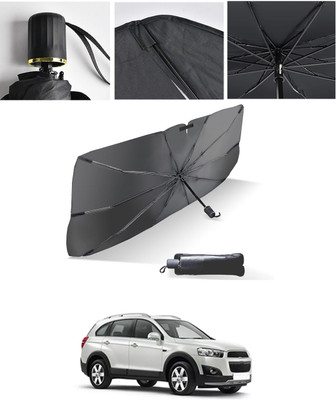 AYW Windshield Sun Shade For Toyota Camry(Black, Silver)