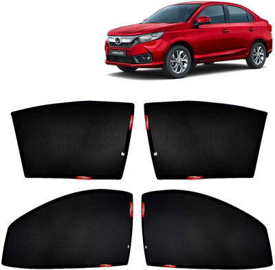 Kingsway Side Window, Rear Window Sun Shade For Honda Amaze(Black)