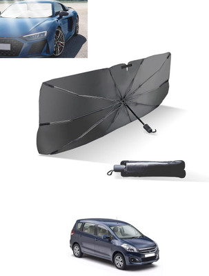 MATIES Windshield Sun Shade For Maruti Suzuki Universal For Car(Black, Silver)