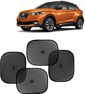 Kingsway Side Window, Rear Window, Windshield Sun Shade For Nissan Kicks(Black)