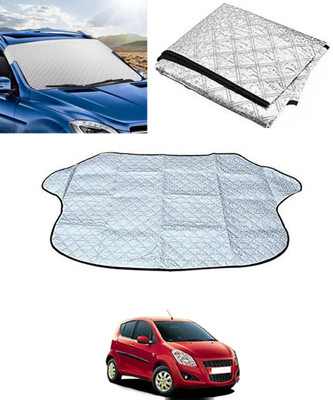 RKPSP Windshield Sun Shade For Maruti Suzuki Ritz(Silver)