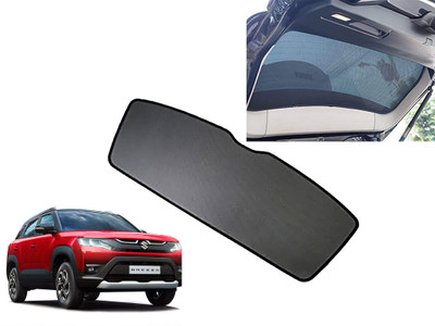 AUTO PEARL Rear Window Sun Shade For Maruti Suzuki Brezza(Black)