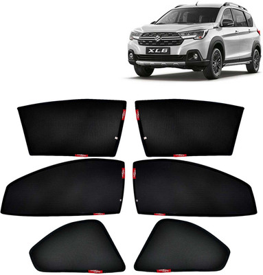 Kingsway Side Window, Rear Window Sun Shade For Maruti Suzuki XL6(Black)
