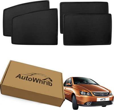 Autowhrib Side Window Sun Shade For Tata Indigo CS(Black)