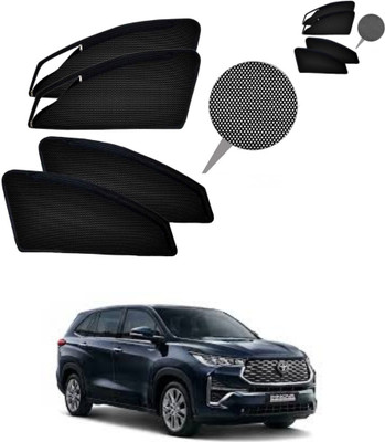 RAKRISH Rear Window, Side Window Sun Shade For Toyota Innova Hycross(Black)