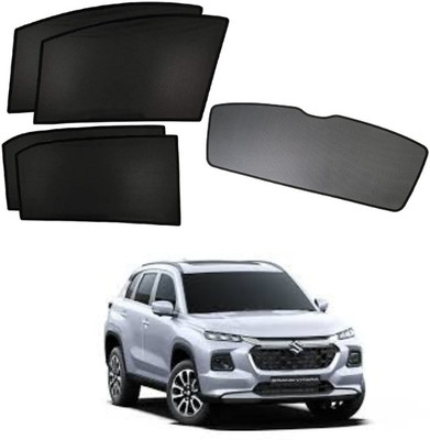 RAKRISH Rear Window, Side Window Sun Shade For Maruti Suzuki Grand Vitara(Black)
