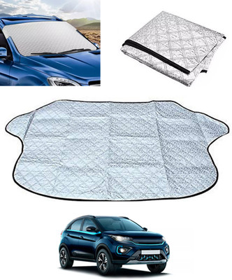 monolive Windshield Sun Shade For Tata Nexon EV(Silver)