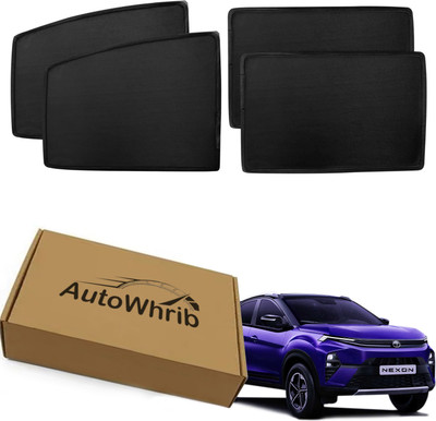 Autowhrib Side Window Sun Shade For Tata Nexon(Black)